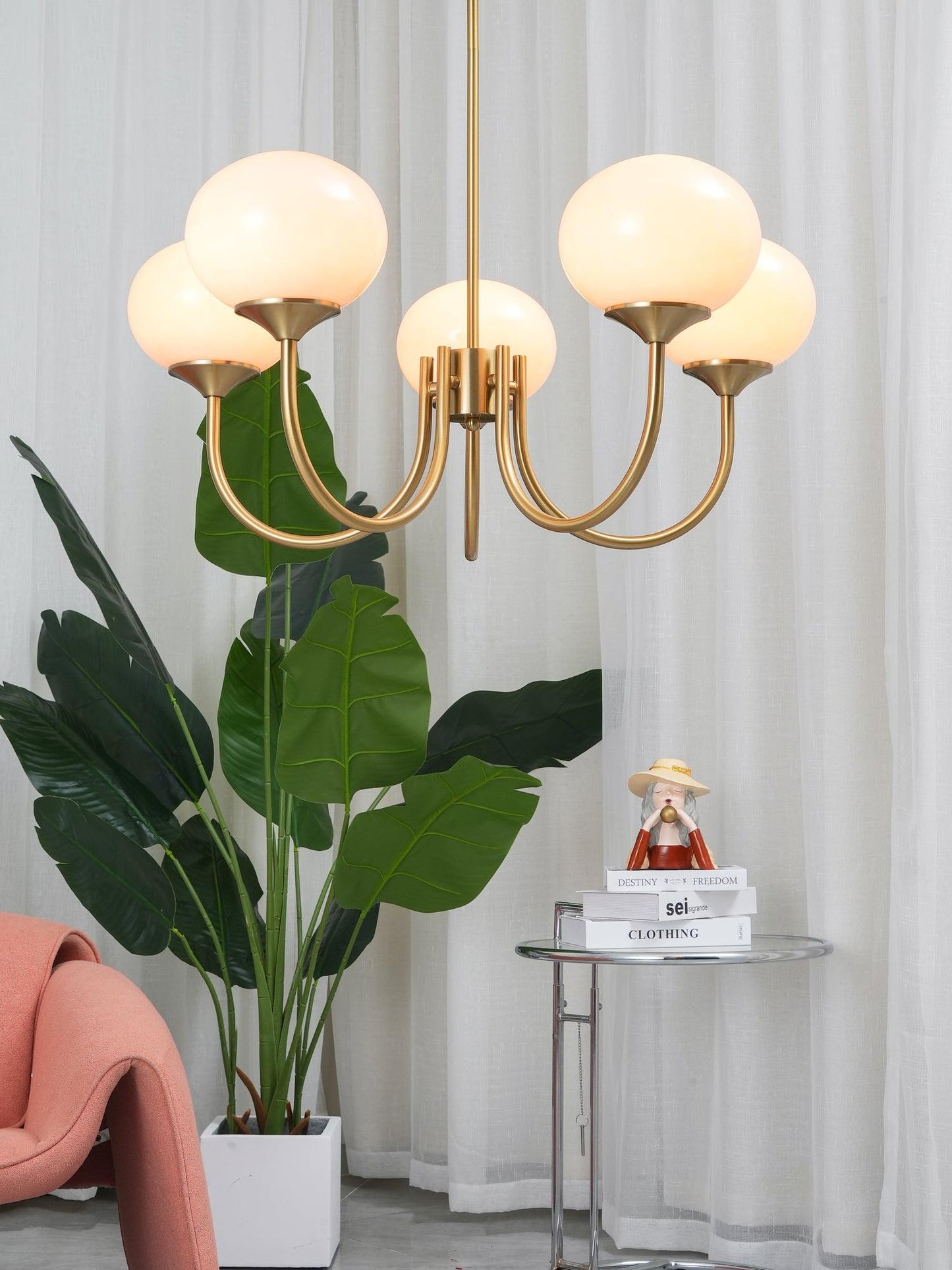 Soft Glow Pendant Chandelier Lamp