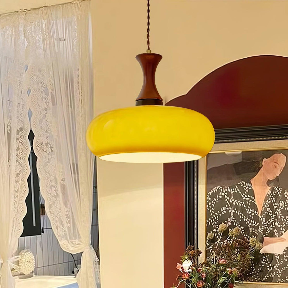 Modern Glass Pendant Lighting for Kitchen Island Ceiling