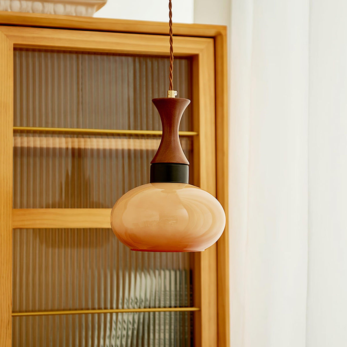 Modern Glass Pendant Lighting for Kitchen Island Ceiling
