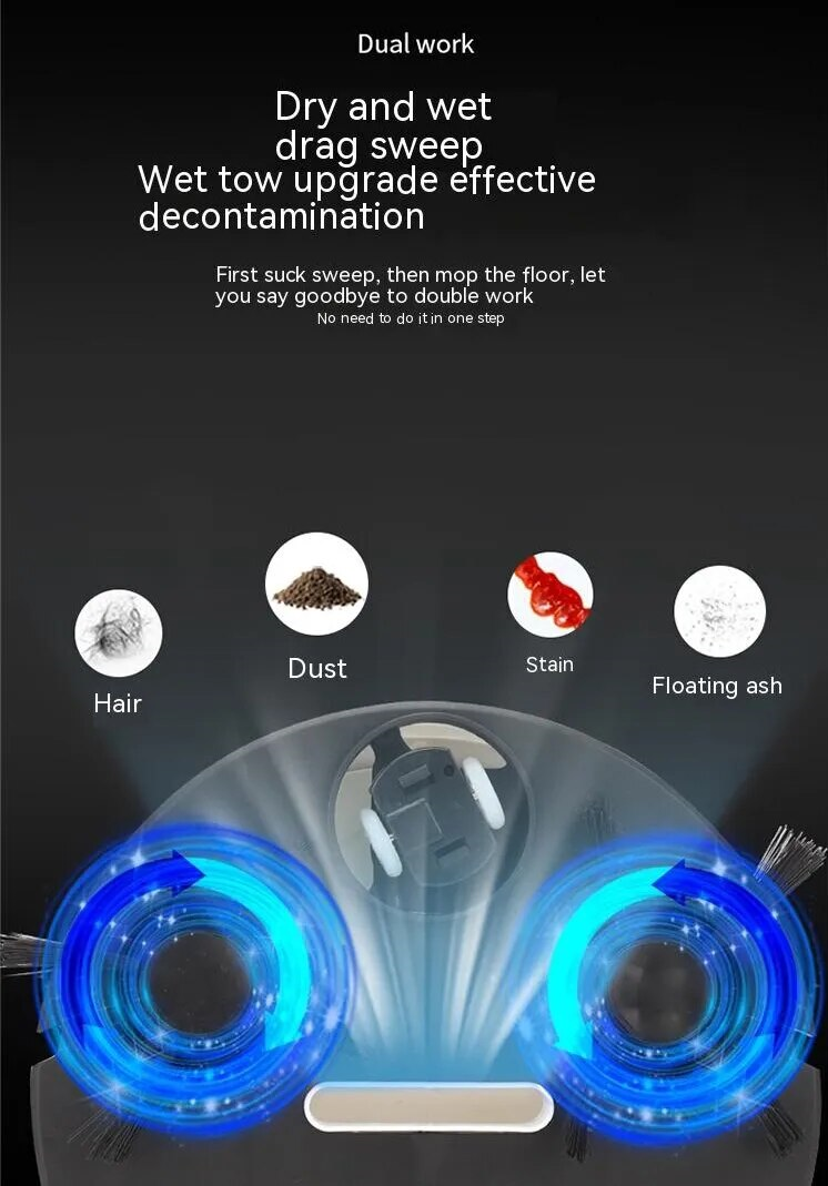 Compact Automatic Floor Vacuum