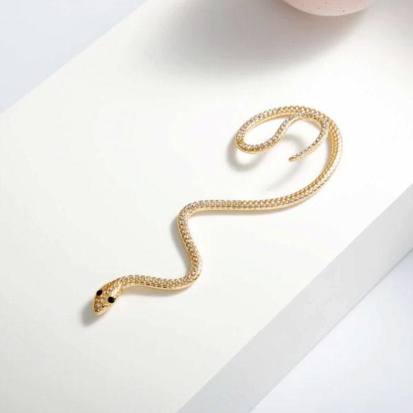 Trendy Snake Drop Earrings