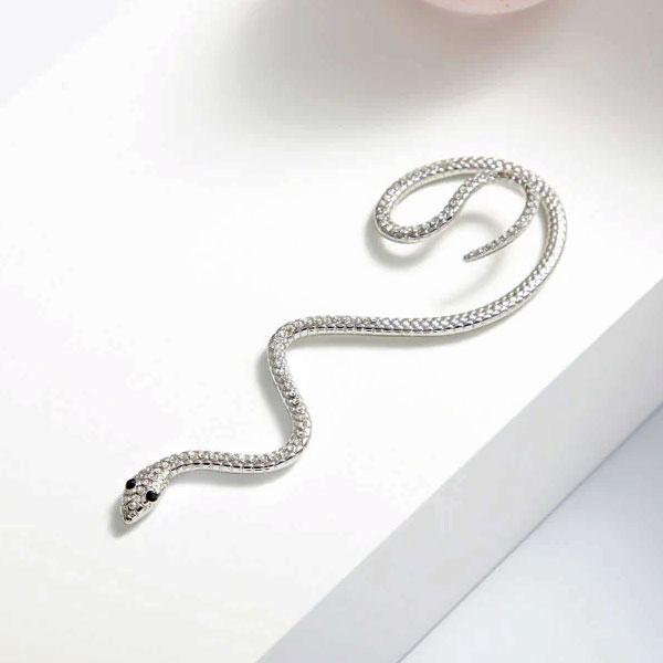 Trendy Snake Drop Earrings - Cofik
