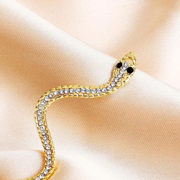 Trendy Snake Drop Earrings