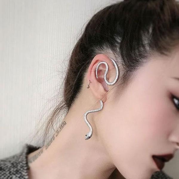 Trendy Snake Drop Earrings