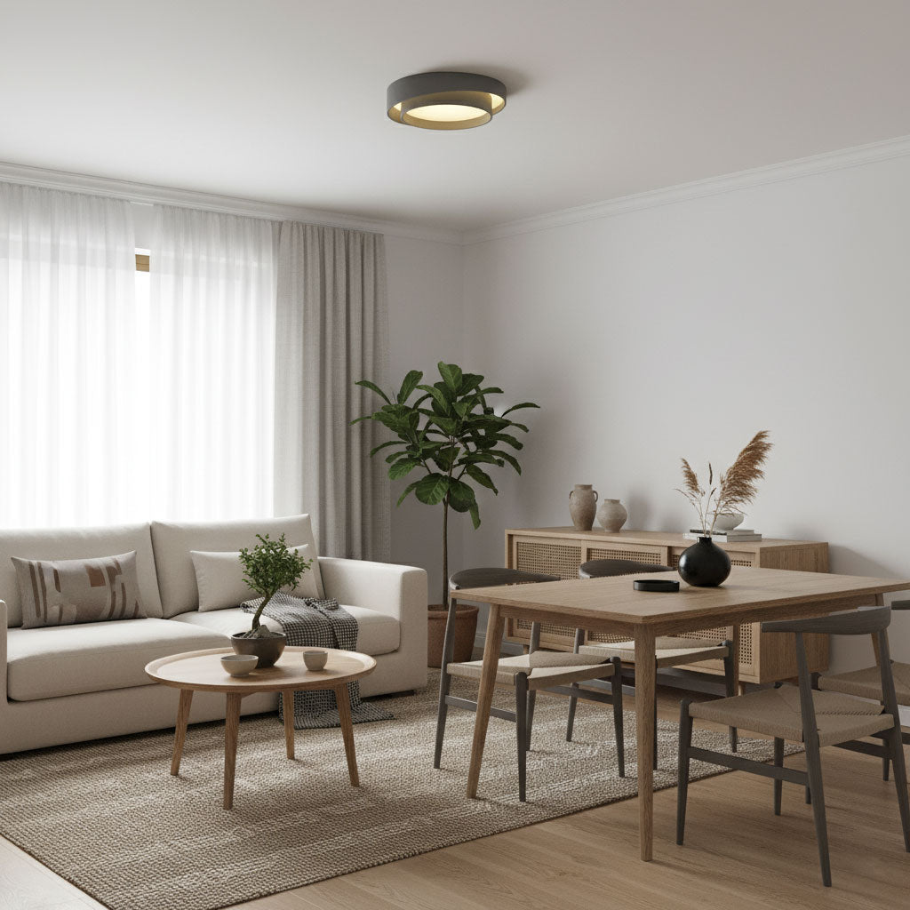 Stylish LED Flush Mount Ceiling Light Fixture