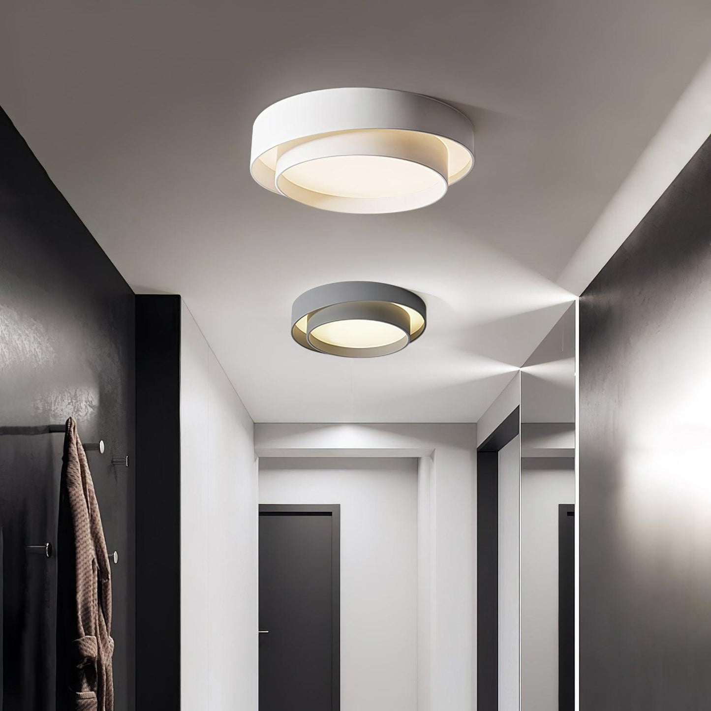Stylish LED Flush Mount Ceiling Light Fixture