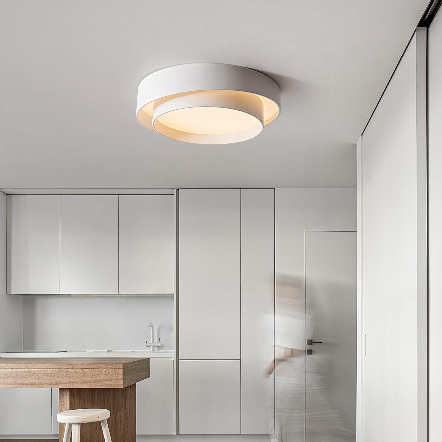 Stylish LED Flush Mount Ceiling Light Fixture