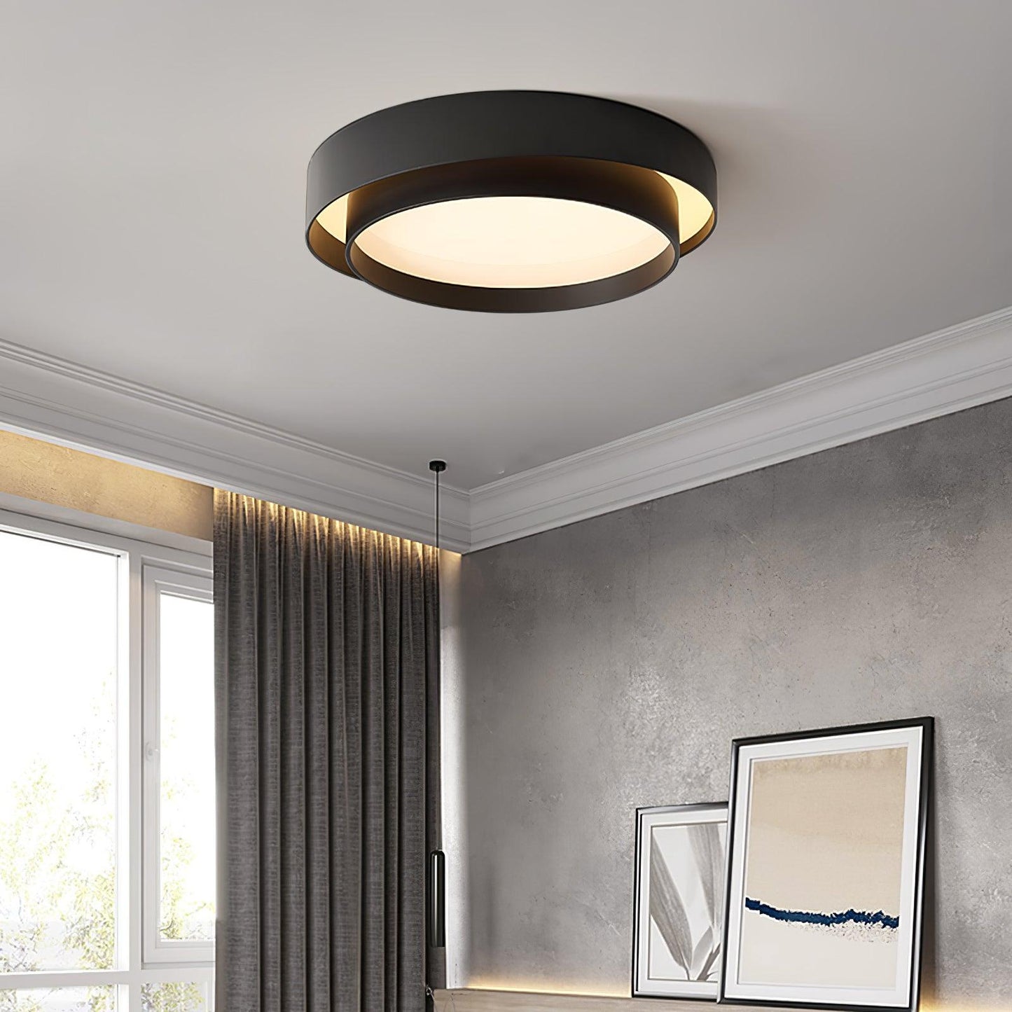 Stylish LED Flush Mount Ceiling Light Fixture