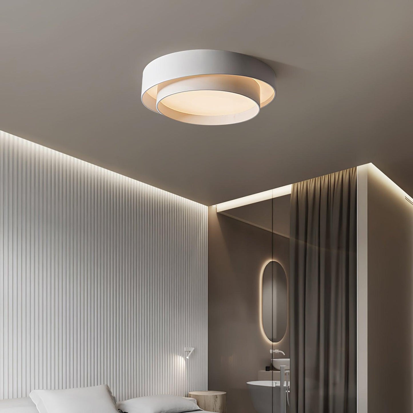 Stylish LED Flush Mount Ceiling Light Fixture