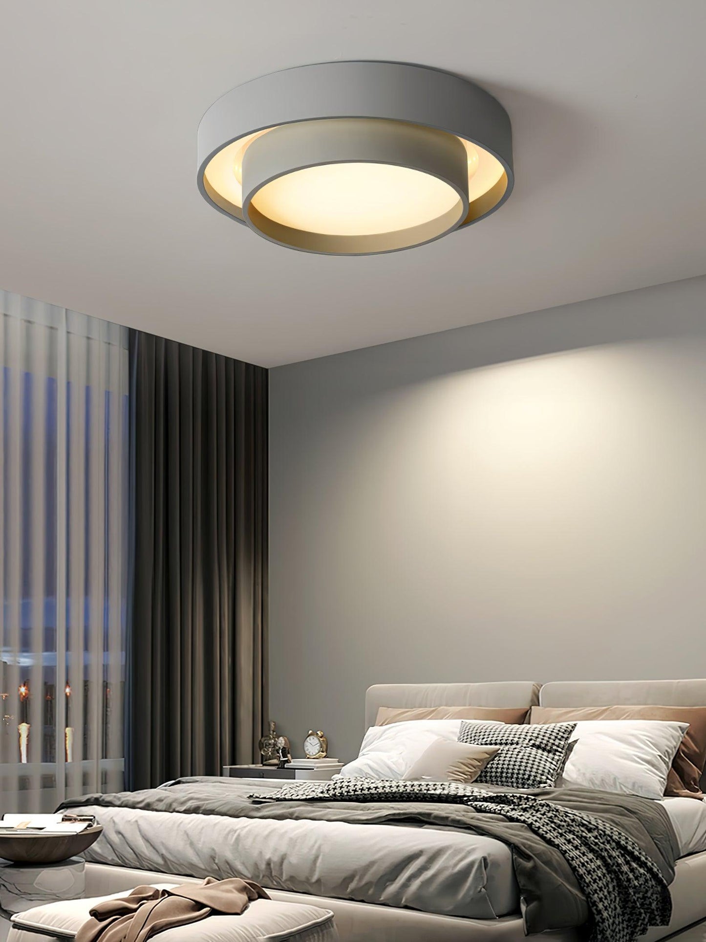 Stylish LED Flush Mount Ceiling Light Fixture