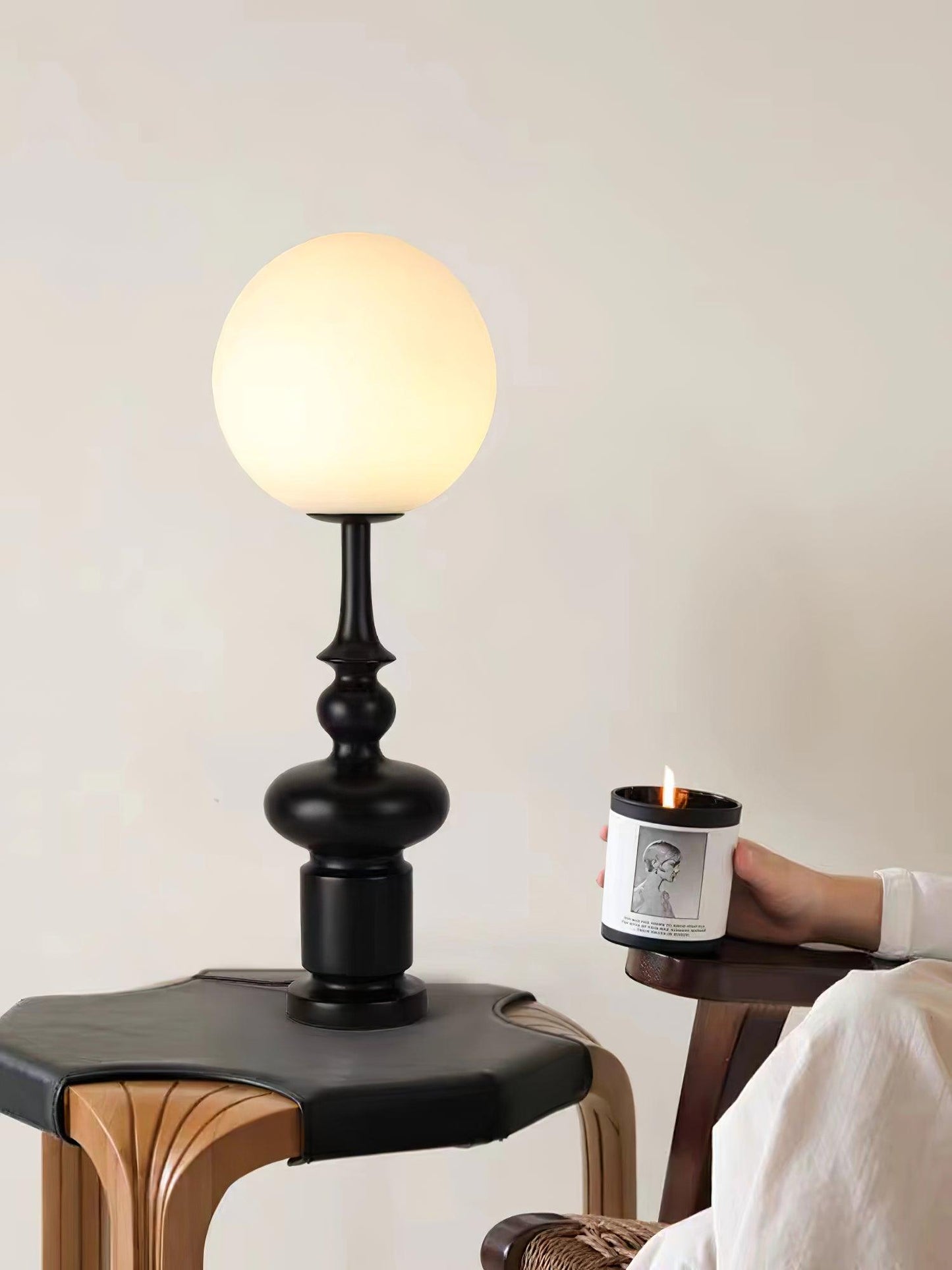 Tall Floor Table Lamp 4.9'