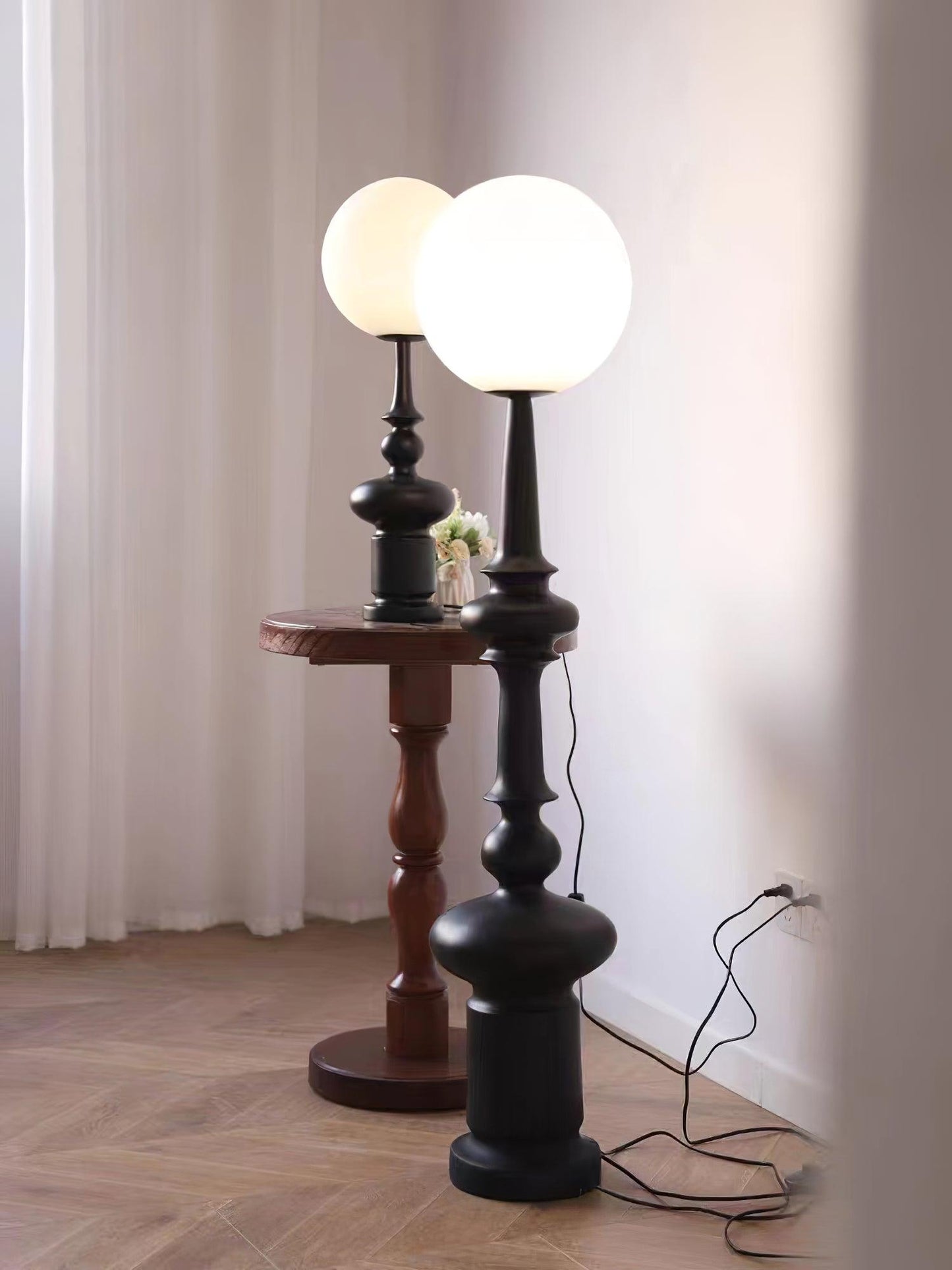 Tall Floor Table Lamp 4.9'