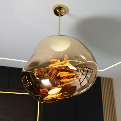 Adjustable Metal Pendant Lighting Fixtures Silver Gold Rose