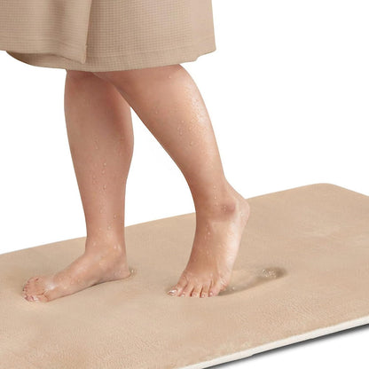 Soft Grip Anti-Slip Bath Mat - Fast Dry Bathroom Rug