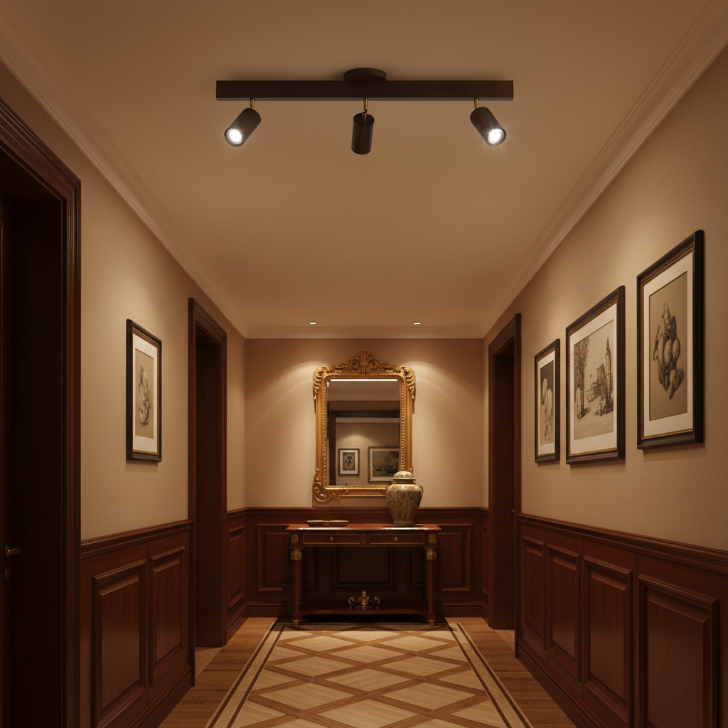Modern Plug-In LED Wall Light Fixture Warm White Accent