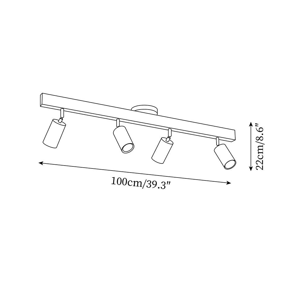 Modern Plug-In LED Wall Light Fixture Warm White Accent