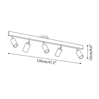 Modern Plug-In LED Wall Light Fixture Warm White Accent