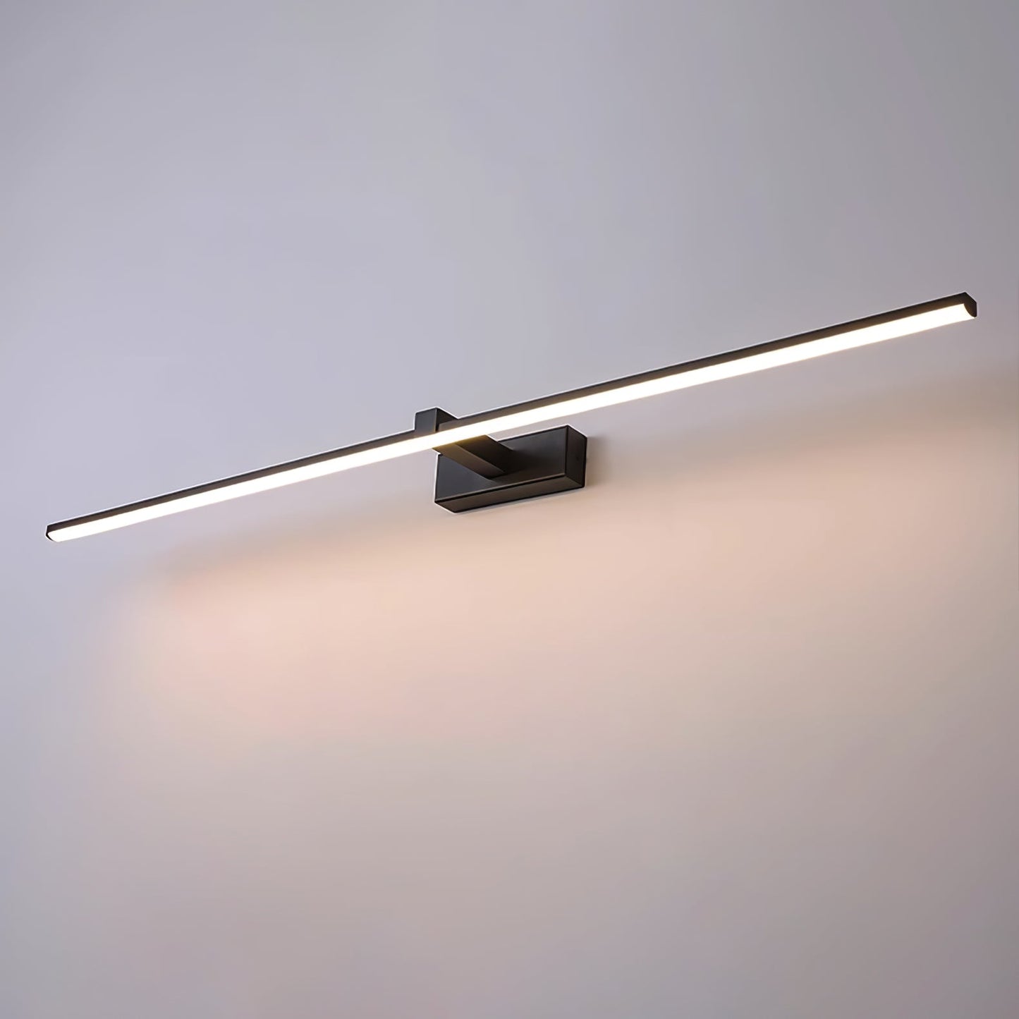Silver Slim LED Wall Lamp Bracket Light Fixtures