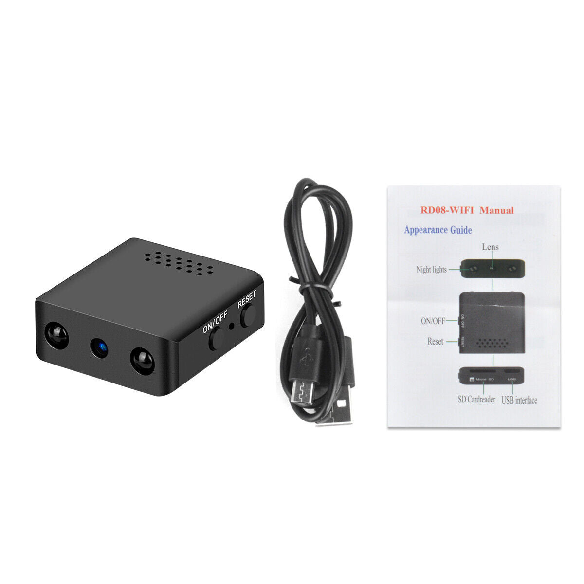 Compact WiFi HD Mini Video Camera with Sound
