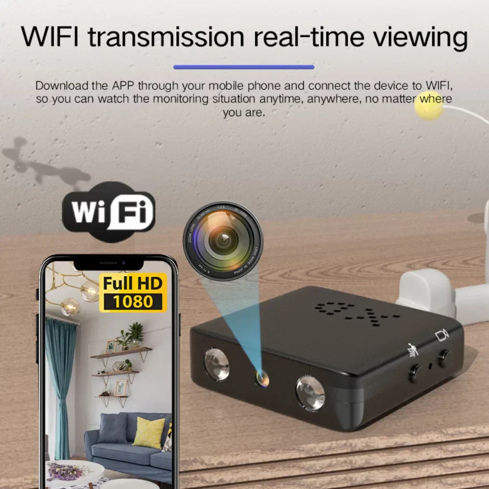 Compact WiFi HD Mini Video Camera with Sound