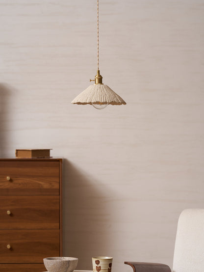 Simple Cement Pendant Lamp for Kitchen Island