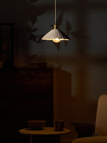 Simple Cement Pendant Lamp for Kitchen Island