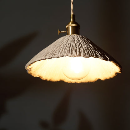 Simple Cement Pendant Lamp for Kitchen Island