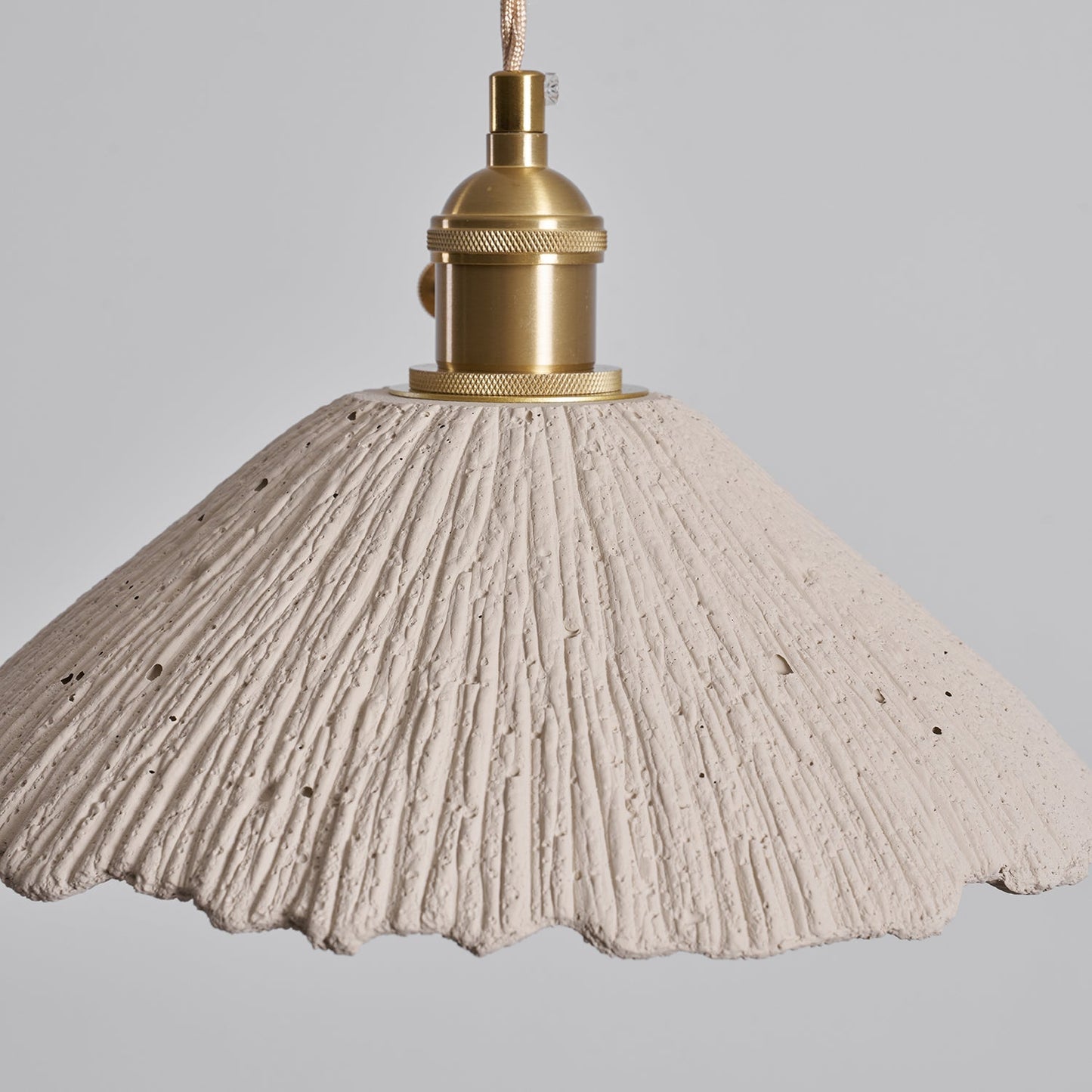 Simple Cement Pendant Lamp for Kitchen Island