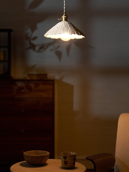 Simple Cement Pendant Lamp for Kitchen Island