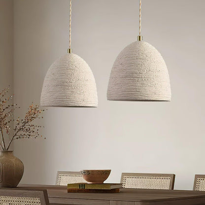 Simple Cement Pendant Lamp for Kitchen Island