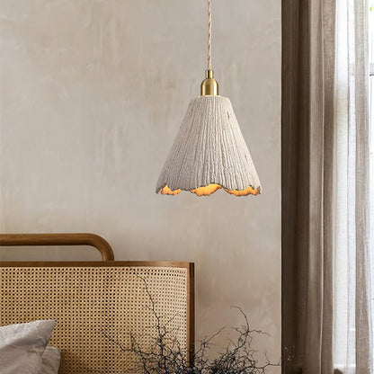 Simple Cement Pendant Lamp for Kitchen Island