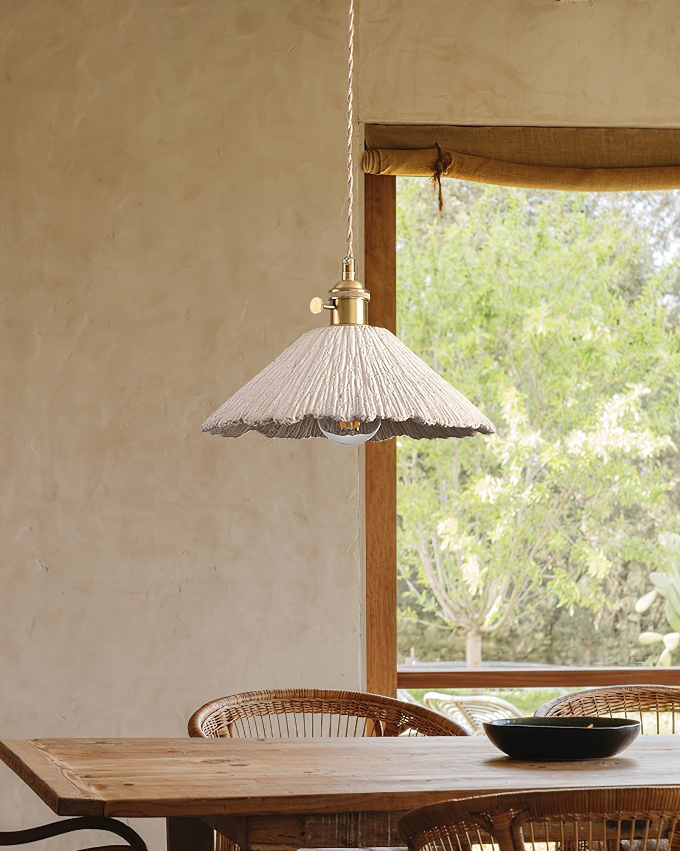 Modern Cement Pendant Light Fixture