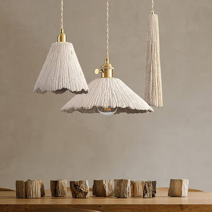 Simple Cement Pendant Lamp for Kitchen Island