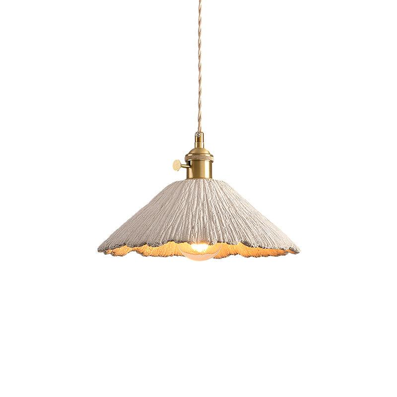Simple Cement Pendant Lamp for Kitchen Island