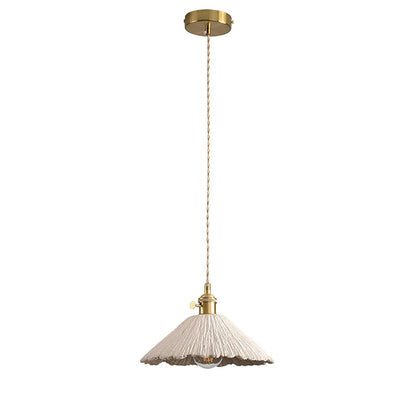 Simple Cement Pendant Lamp for Kitchen Island
