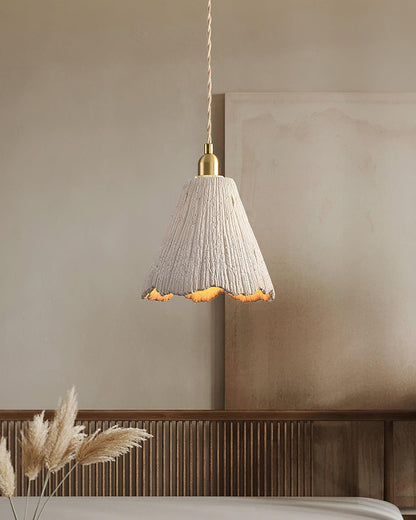 Simple Cement Pendant Lamp for Kitchen Island