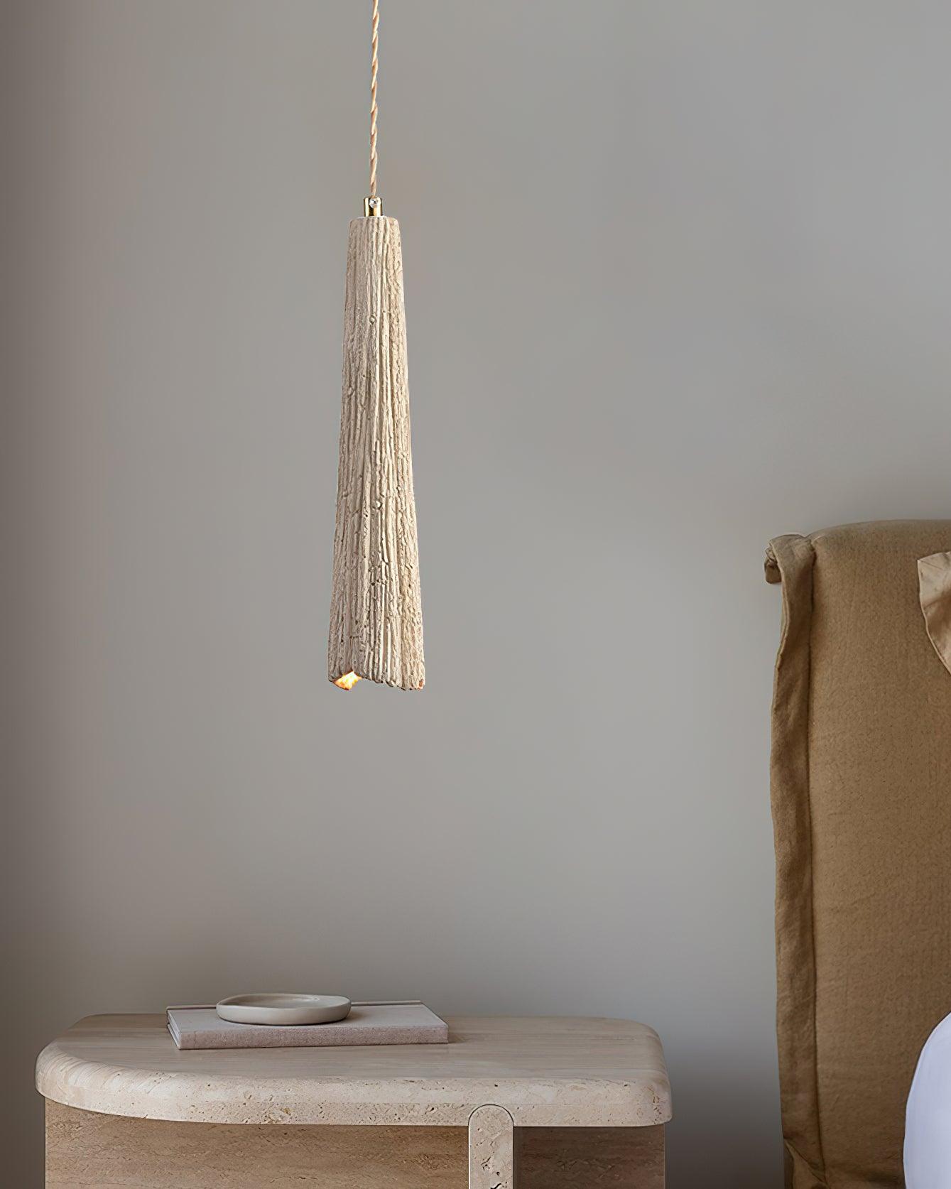 Simple Cement Pendant Lamp for Kitchen Island