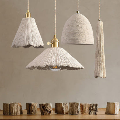Simple Cement Pendant Lamp for Kitchen Island