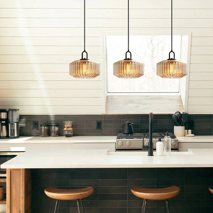 Elegant Glass Pendant Light for Dining Kitchen