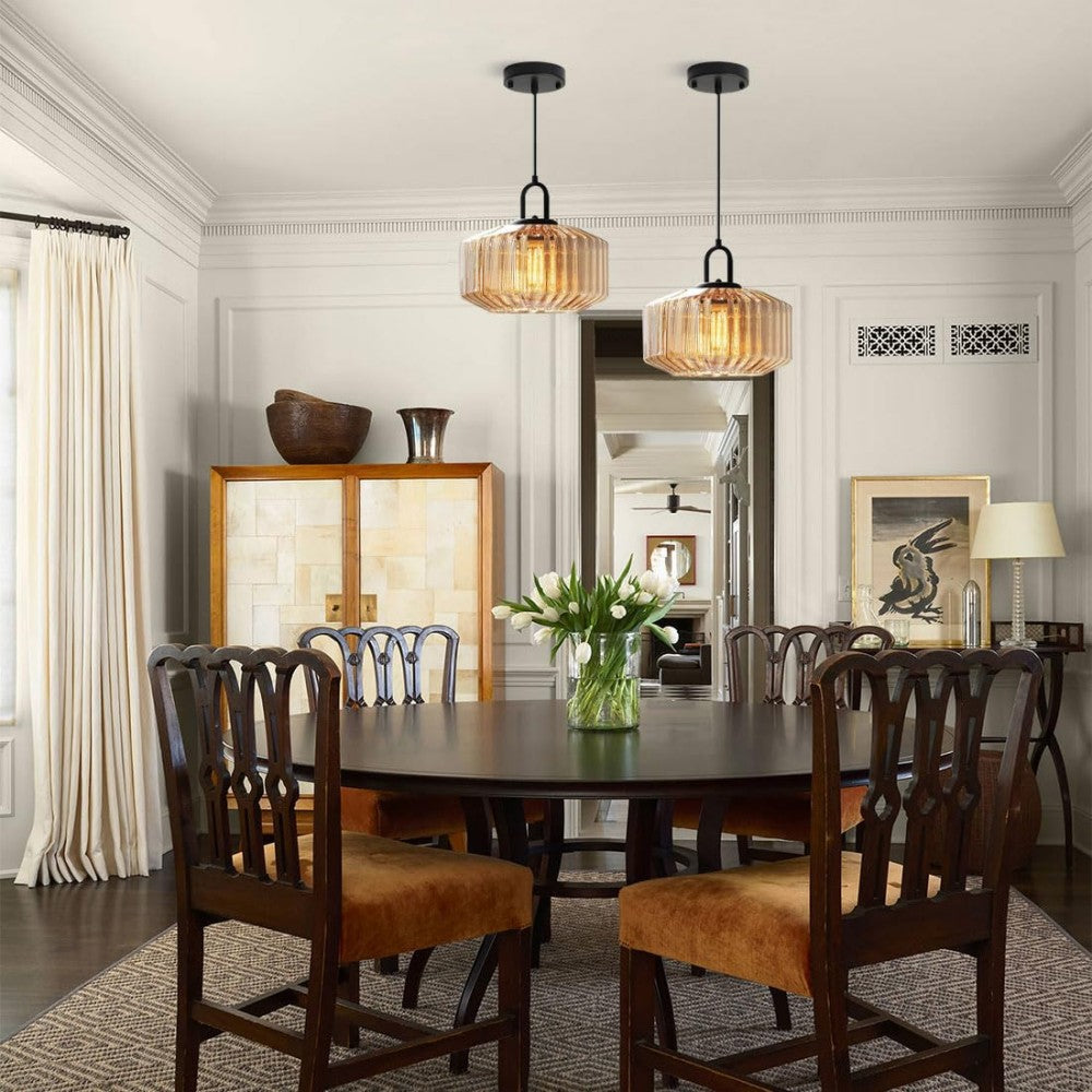 Elegant Glass Pendant Light for Dining Kitchen