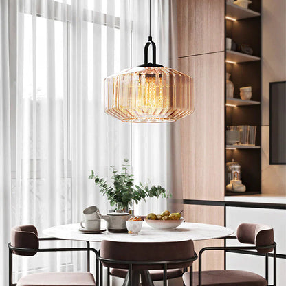 Elegant Glass Pendant Light for Dining Kitchen