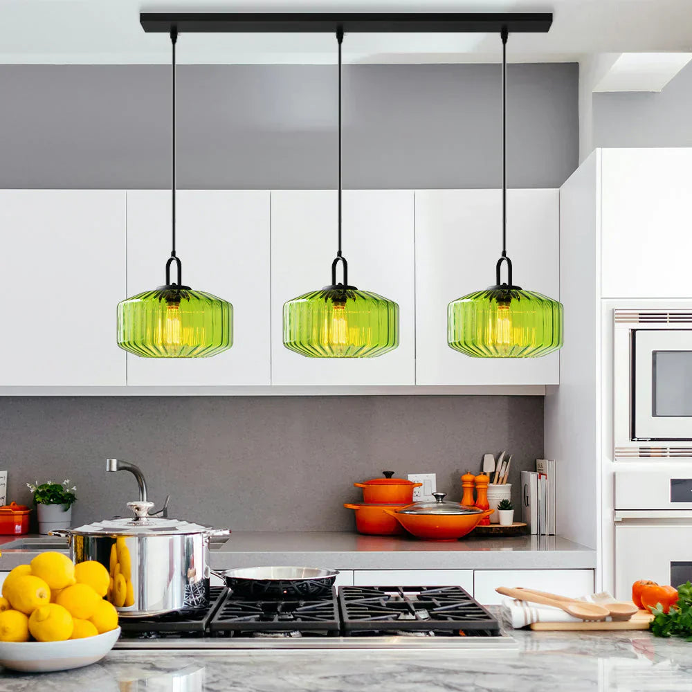 Elegant Glass Pendant Light for Dining Kitchen