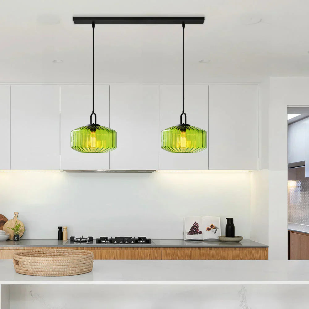 Elegant Glass Pendant Light for Dining Kitchen