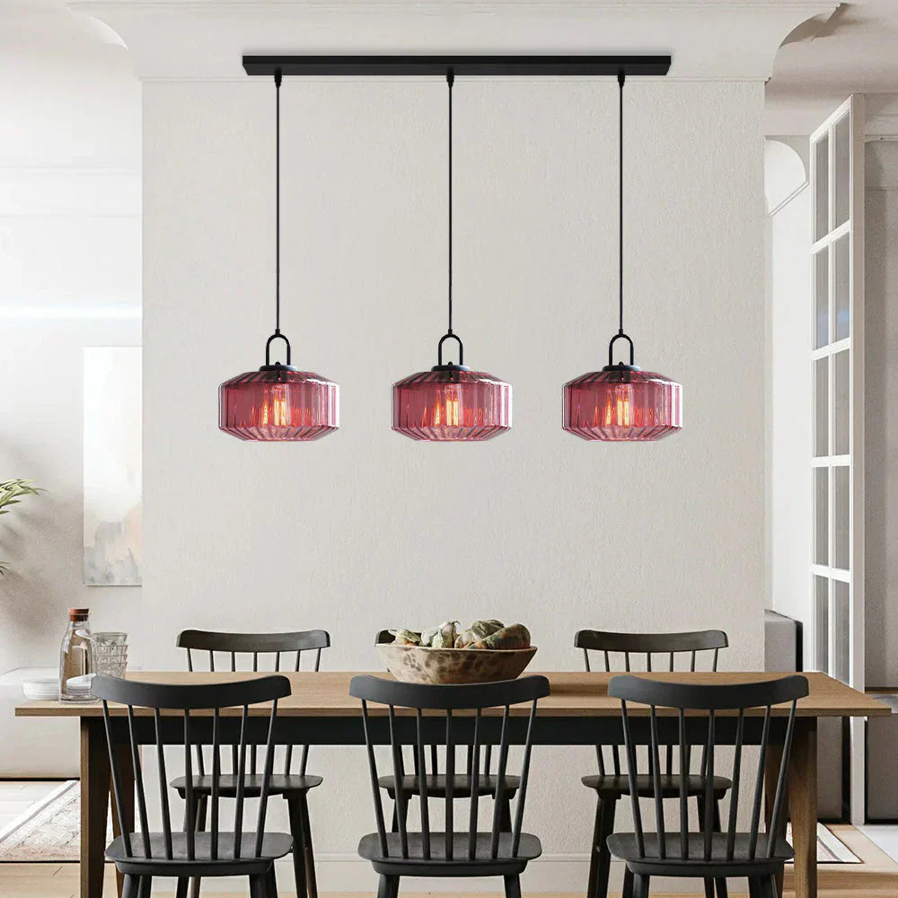 Elegant Glass Pendant Light for Dining Kitchen