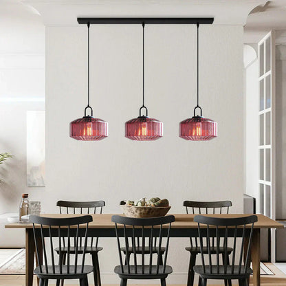 Elegant Glass Pendant Light for Dining Kitchen