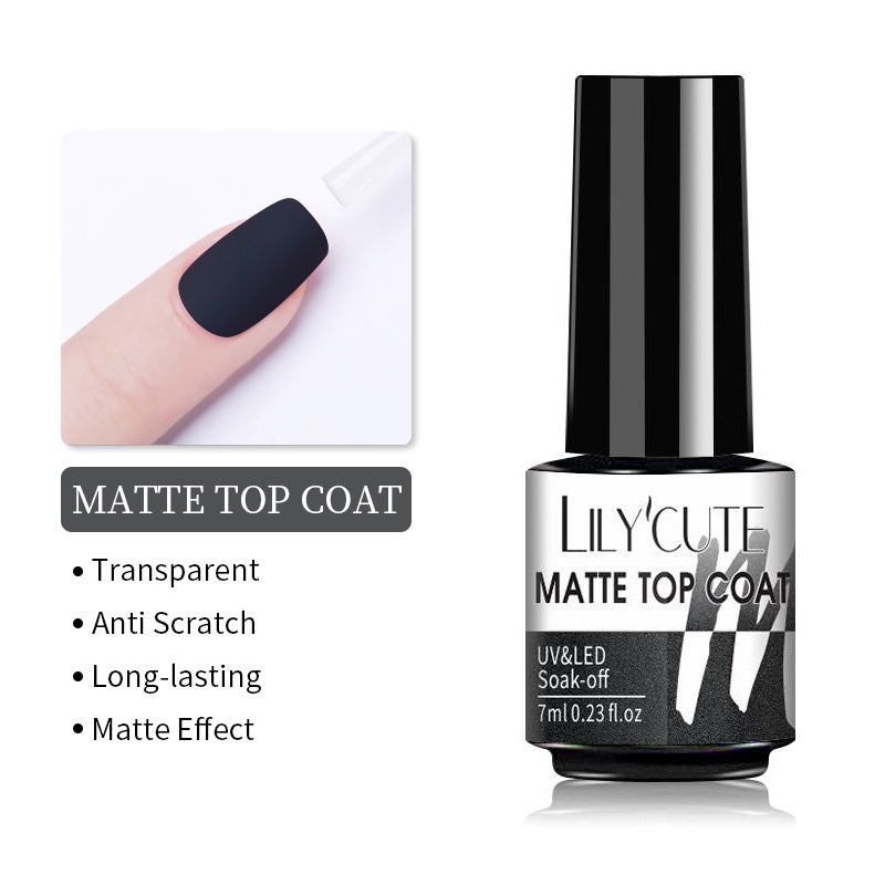 Dark Glossy Black Nail Polish