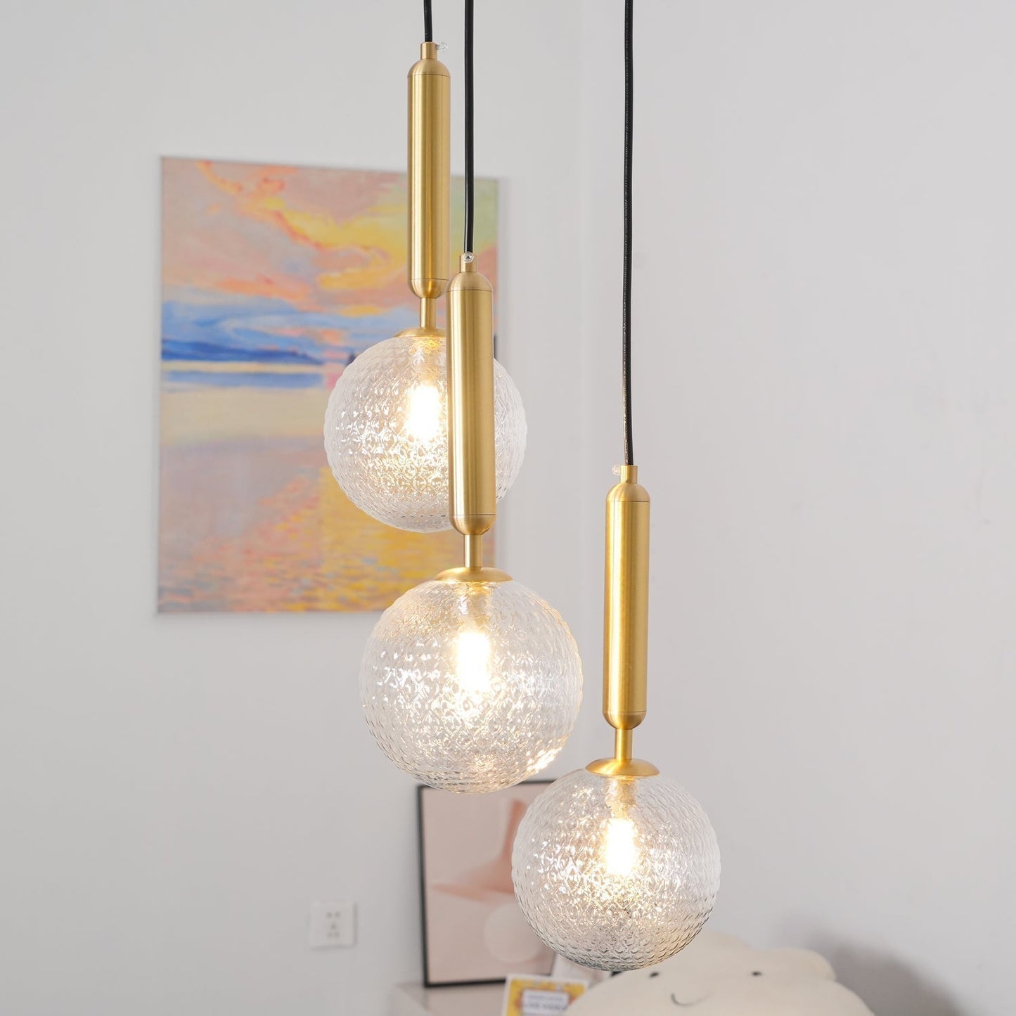 Luxury Gold Pendant Ceiling Light