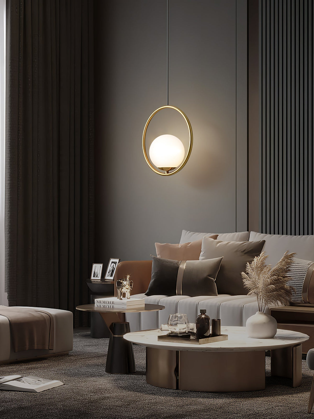 Luxury Crystal Drop Pendant Light