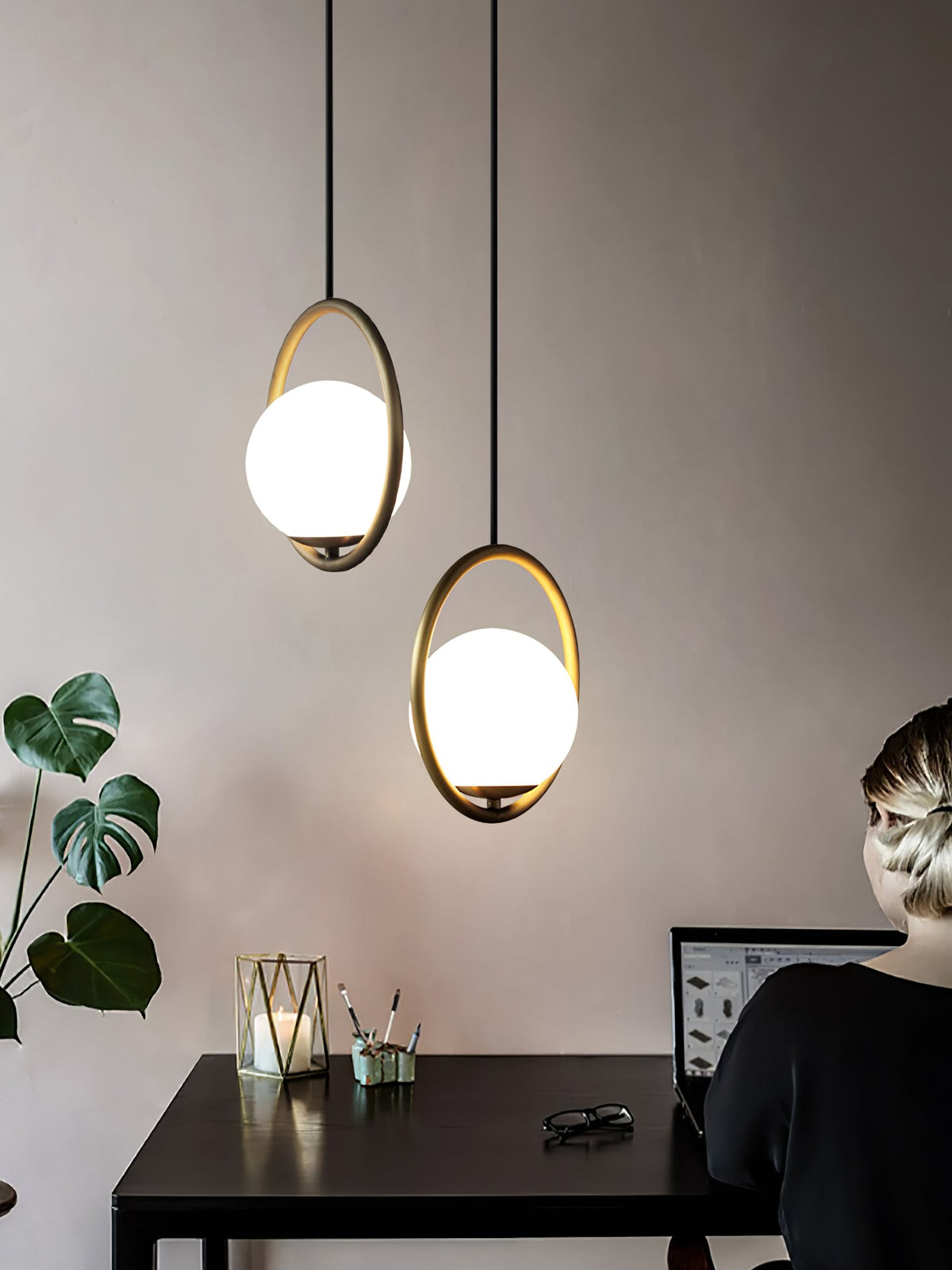 Luxury Crystal Drop Pendant Light