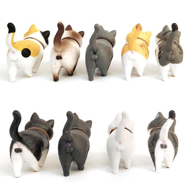 Small Cute Cat Statue Figurines